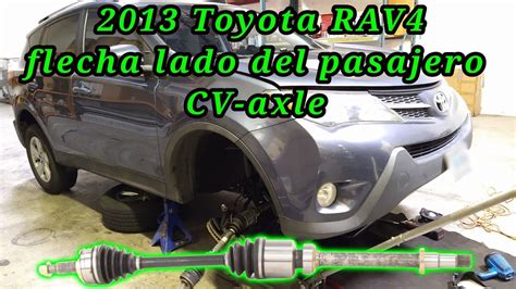 2013 Toyota Rav4 Cómo Cambiar La Flecha Lado Del Pasajero How To