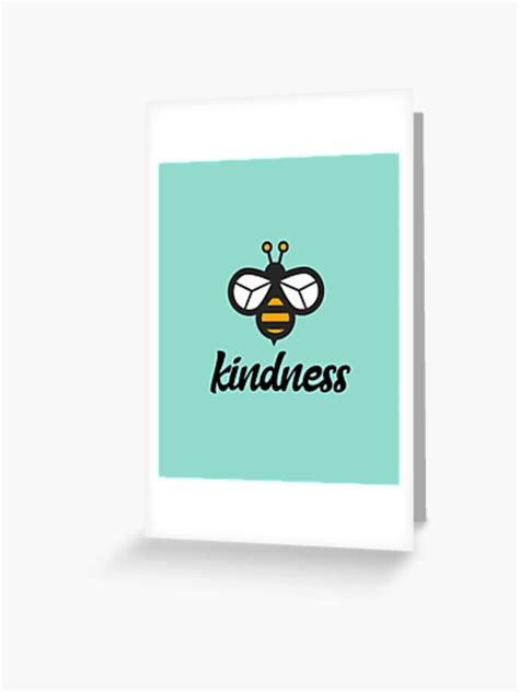 Kindness Greeting Card By Kounadi Redbubble Cards Greeting Cards
