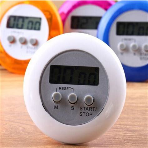 2016 New High Quality Round Shape Electronic Timer Kitchen Countdown