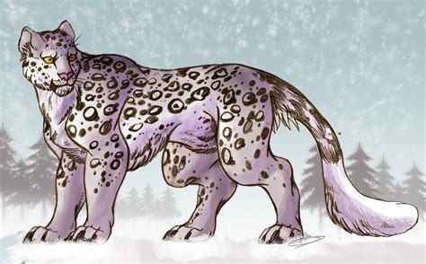Snow Leopard By Izapug On Deviantart