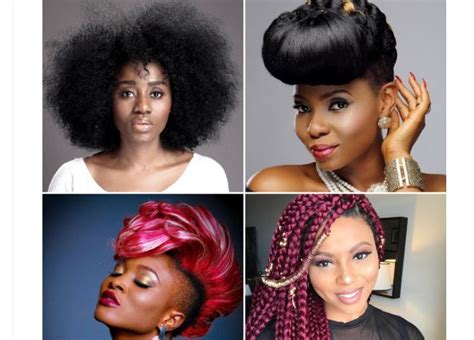 top nigerian female celebrities and their signature hairstyles photos theinfong