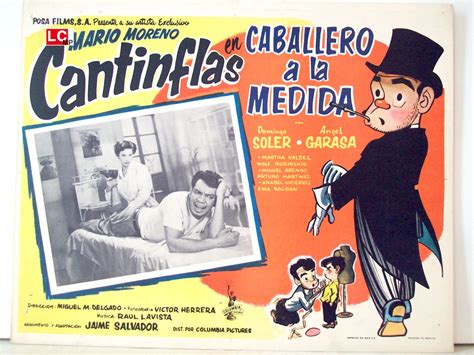 Cantinflas trabaja como modelo de smokings en una prestigiosa tienda director: "CANTINFLAS, CABALLERO A LA MEDIDA" MOVIE POSTER ...