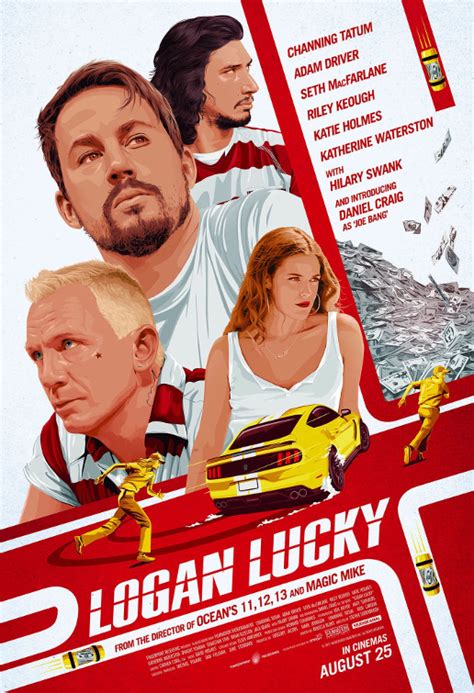 Trying to reverse a family curse, brothers jimmy (channing tatum) and clyde logan (adam driver) set out to exec. Logan Lucky Movie Poster (#4 of 4) - IMP Awards