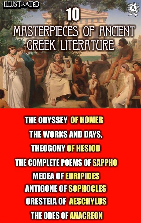 10 Masterpieces Of Ancient Greek Literature Ebook V Homer U Weitere
