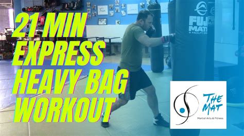 Express Heavy Bags Workout 21 Min Youtube