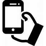 Icon Selfie Phone Take Hand Holding Svg
