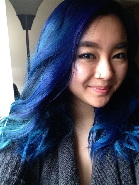 Perhaps you're more interested in experimenting with hair colour trends? splat blue envy hair dye | How to curl your hair, Hair ...