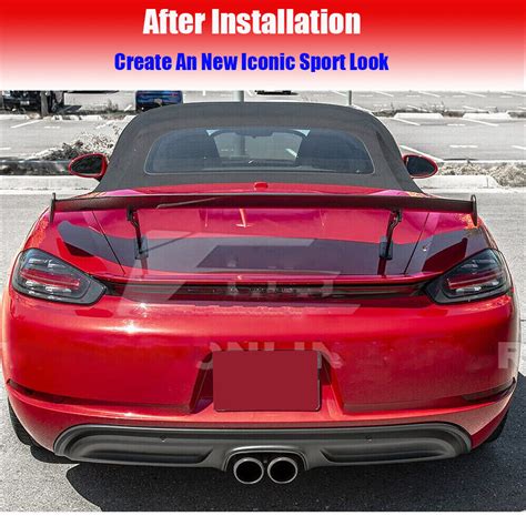 Fits Porsche Cayman Boxster 981 718 987 997 998 911 Gt4 Rear Trunk