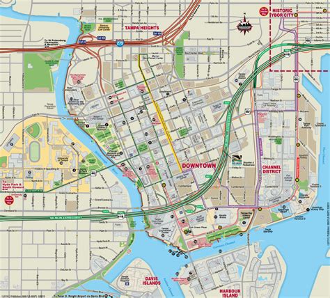 Map Of Tampa Bay Florida Welcome Guide Map To Tampa Bay Florida