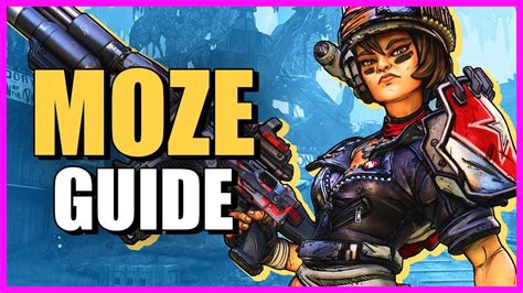 Borderlands 3 Moze Guide Character Builds And Skills Youtube