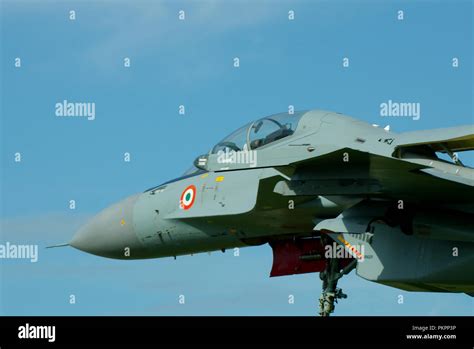 Indian Air Force Sukhoi Su 30mki Fighter Jet Plane Air Superiority