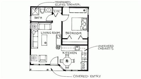 6 Floor Plans For Simple But Cozy Tiny Homes Floor Plans Tiny House