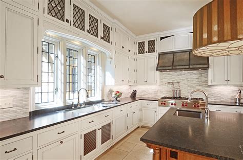 Kitchen In A New English Tudor Residence Architect