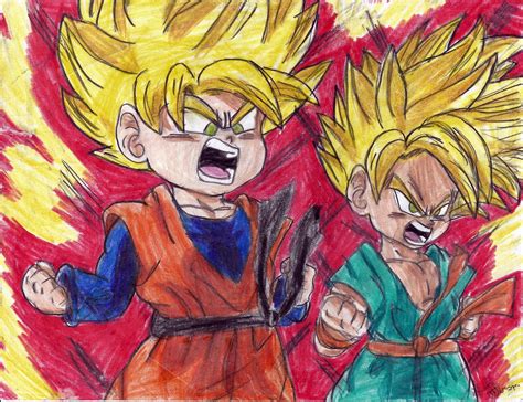 Trunks dbz eye drawing tutorials. SS Goten and Trunks - Dragon Ball Z Fan Art (31052148 ...
