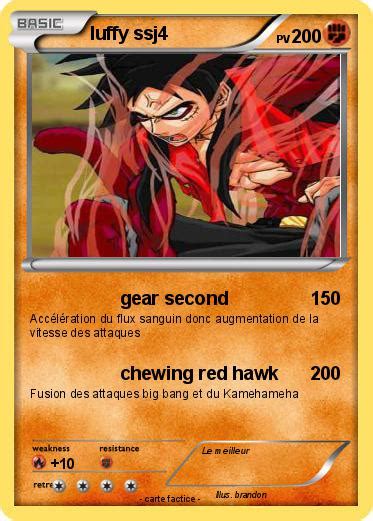 Pokémon Luffy Ssj4 Gear Second Ma Carte Pokémon