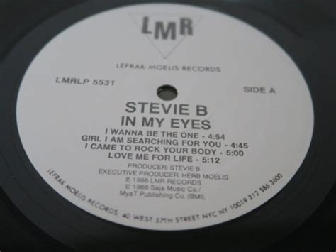 Yahoo Lp Stevie B In My Eyes Freestyle