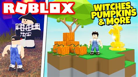 Halloween Update 🎃 Witches Pumpkins And More Roblox Islands Youtube