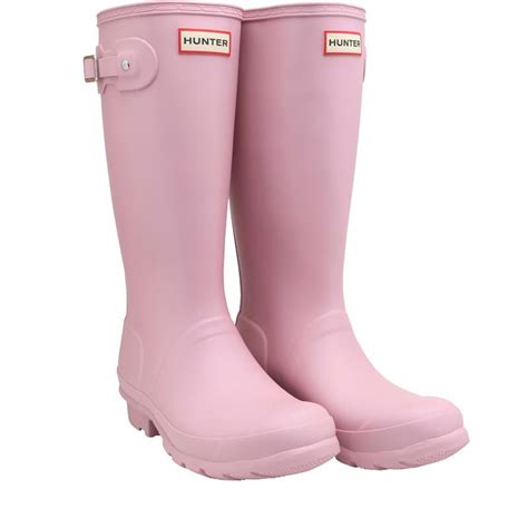 Buy Hunter Original Girls Wellington Boots Pink