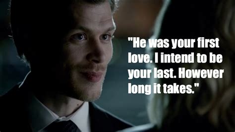 Damon salvatore is a character. Klaus And Caroline Quotes. QuotesGram