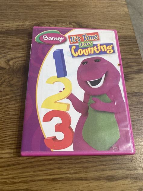 Barney Dvd Its Time For Counting 45986028617 Ebay