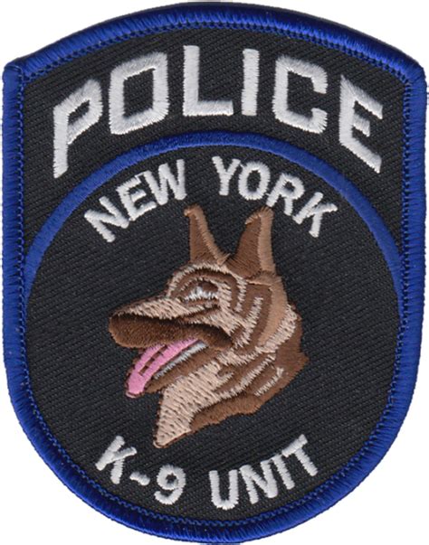 New York City Police Department Shoulder Patch K 9 Unit Ebay