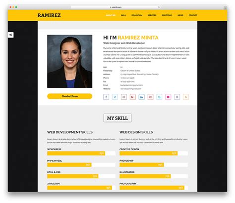 24 modèles de sites Web personnels gratuits pour stimuler votre marque