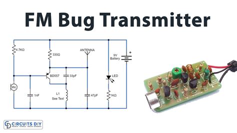 Simple Fm Transmitter And Receiver Circuit Diagram Wiring Core