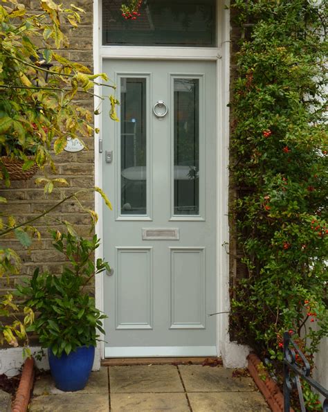 Tsp (trisodium phosphate can be found at any hardware store) or a primer if painting over oil based paint. Victorian Cottage Front Door - London Door Company