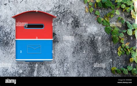 The 3d Rendering Mailbox With Nice Background Image Stock Photo Alamy