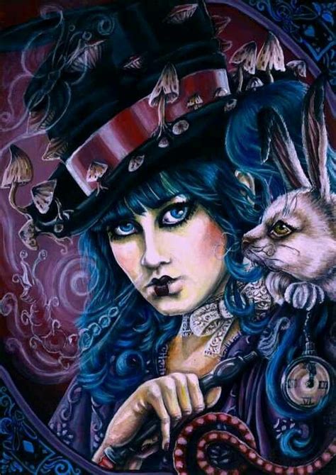 Goth Gothic Fantasy Fairytale Art Gothic Fantasy Art Alice In