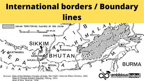 List Of International Borders Boundary Lines