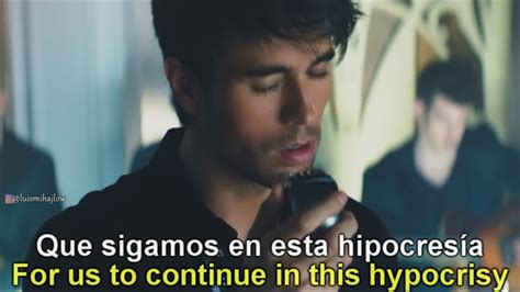 Enrique Iglesias El Perdedor Pop Letra Espa Ol Lyrics English Ft