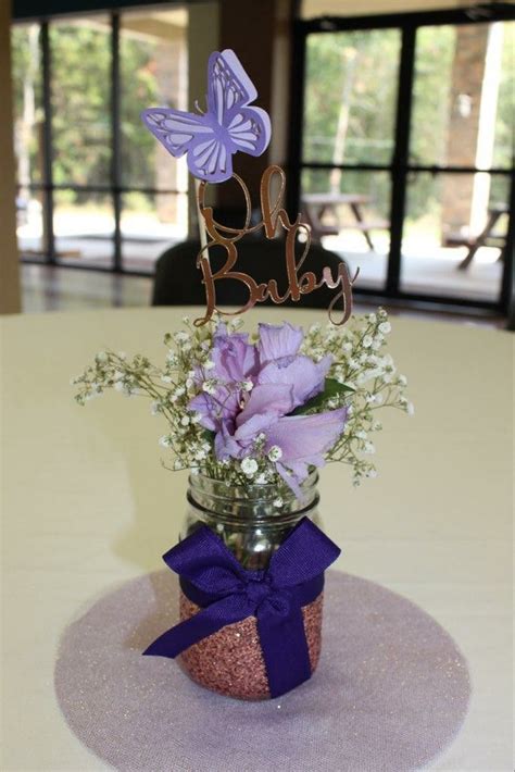 Butterfly Baby Shower Centerpieces