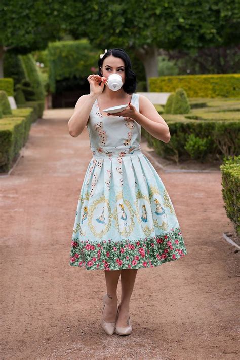 Alice In Wonderland Vintage Inspired Vintage Inspired Dresses