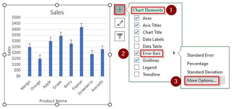 How To Add Vertical Error Bars In Excel Printable Templates