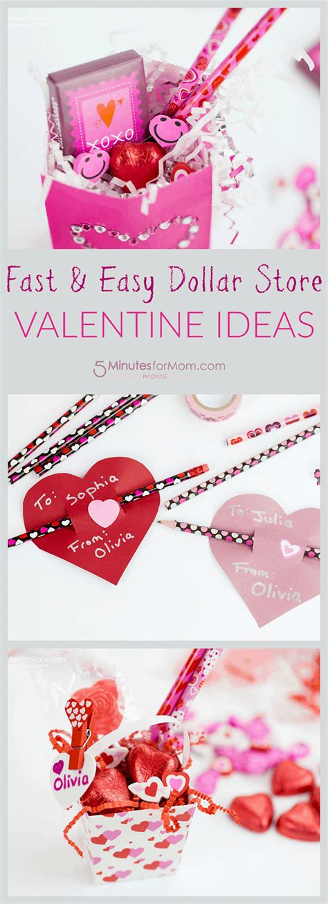 The key to creating a clear. Fast and Easy Dollar Store Valentine Ideas - 5 Minutes for Mom