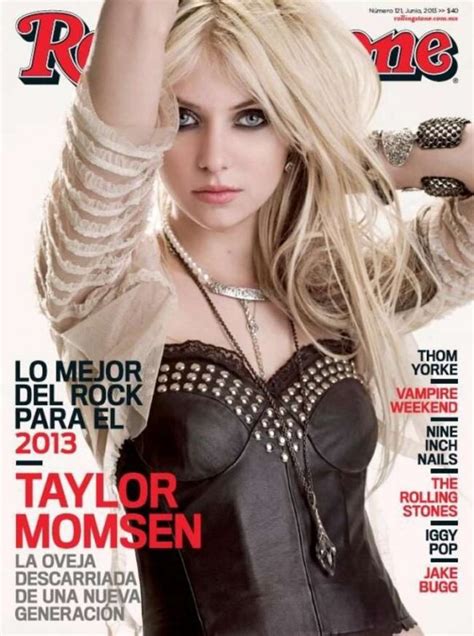 Taylor Momsen On The Cover Of Rolling Stone Mexico June 2013 In A
