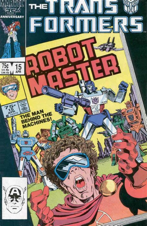 The Transformers 15 I Robot Master Issue