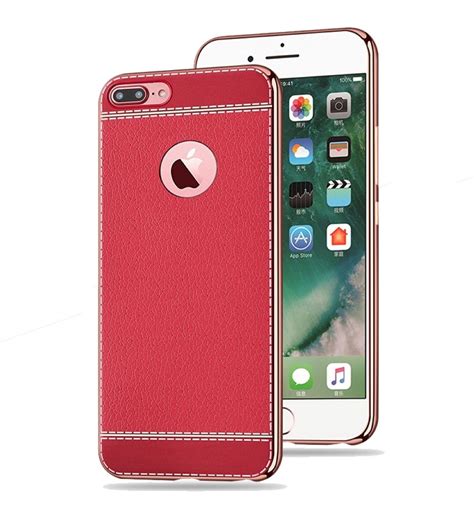 Apple Iphone 8 Plus Case Phone Cover Protective Case Bumper Red Red Ebay