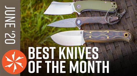 Best New Knives Of June 2020 Available At Youtube