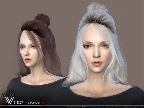 The Sims Resource Wingssims On0910 Hair Fantasy Recolor Sims 4 Hairs