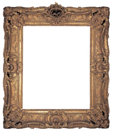 Antique Gesso Frame Wood Gilded 19th Century Picture Frame Portrait