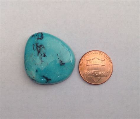 Skystone Indian Mountain Turquoise Cabochon Natural 44 5 Carat Cab
