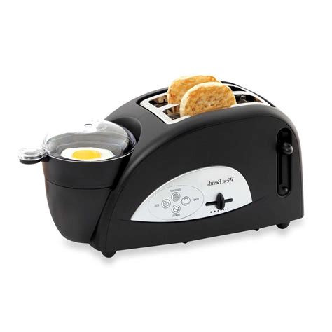 West Bend 2 Slice Egg And Muffin Toaster
