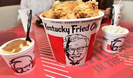 He sold kentucky fried chicken to pepsico and it is now kfc. KFC suspends its 'finger lickin' good' slogan because of ...