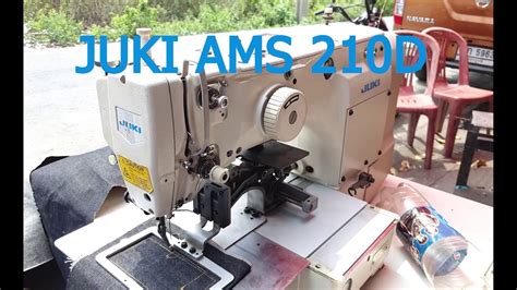 Juki Ams 210d Used Cheap Automatic Programmable Pattern Sewing Machine
