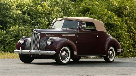 1941 Packard 110 Deluxe Convertible Coupe F55 Indy 2012