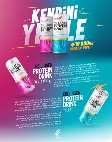 Collagen Protein Drink Behance
