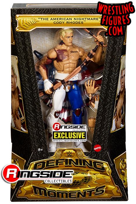 Cody Rhodes Bruised WWE Defining Moments Ringside Exclusive Toy Wrestling Action Figure By