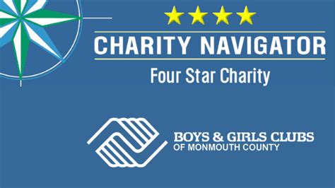 The Boys And Girls Clubs Of Monmouth County Achieves Coveted Four Star